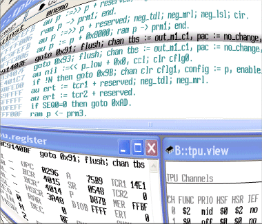 TPU Debugger (68332, MPC55x/56x)